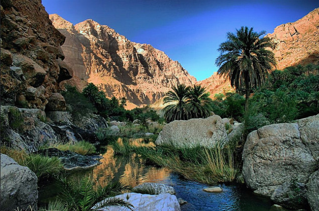 Wadi Tiwi is Distinguished Landmark in Oman Winter Tourism Map - Oman